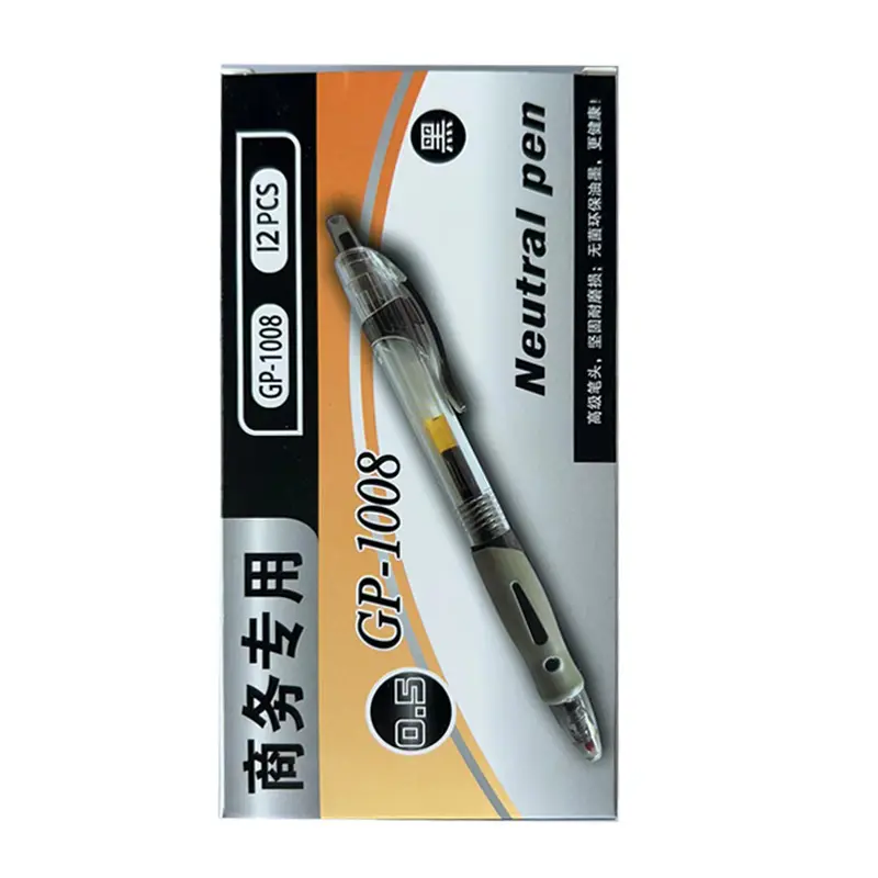 GP1008 Click Gel Pen  12pcs/box